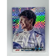 F1 Topps Paddock Pass F1 2024 Alex Albon Checkerboard Card