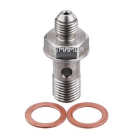 M14x1.5 to 4AN Turbo Engine Oil Line Supply Feed Banjo Bolt