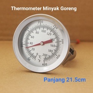 Thermometer Minyak Goreng Stainless Foode Grade Pengukur Suhu Panas