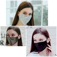 [SG READY STOCK] Glitter Face Mask Adult Face Masks Reusable