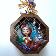 微光系列【鮫人淚】~花窗磁控燈 ∕ 吊飾 ∕ 掛飾