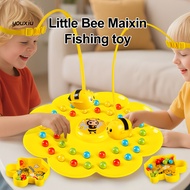 YX Multiplayer Bee Magnet Game Bee Bean Picking Game Interactive Color Recognition Magnetic Fishing 