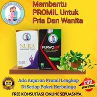 PROMIL YAMPRO CHERIL JAMU SEPASANG INFERTIL OVARY DAN LEADMEN