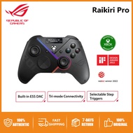Original Asus ROG Raikiri Pro Built-in OLED Display Tri-mode Connectivity PC/Xbox Controller ESS DAC