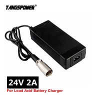 24V 2A lead acid battery Charger For 28.8V Wheelchair charger golf cart charger electric scooter ebike charger XLR Conne