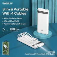 Remax RPP-222 自帶四線便携流動電源10000mAh