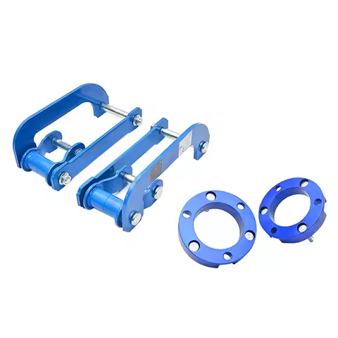 For Toyota Hilux REVO 2016+ 32mm Car Front Strut Spacer & Extended 2" Rear Comfort G-Shackle Lift Re