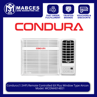Condura 1.5HP Remote Controlled 6X Plus Window Type Non Inverter Aircon WCONH014EE1