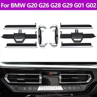 Car Front Centra AC Air Conditioner Vent Grill Slider Clip Repair Kit For BMW 1 2 3 4 Z4 Series F40 
