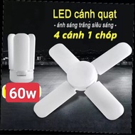 Large 4-wing 60w led light bulb