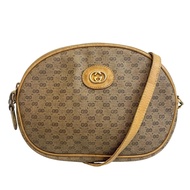 二手 Gucci 007 104 0013 復古款 Gucci Micro GG 單肩包/斜背包，米色