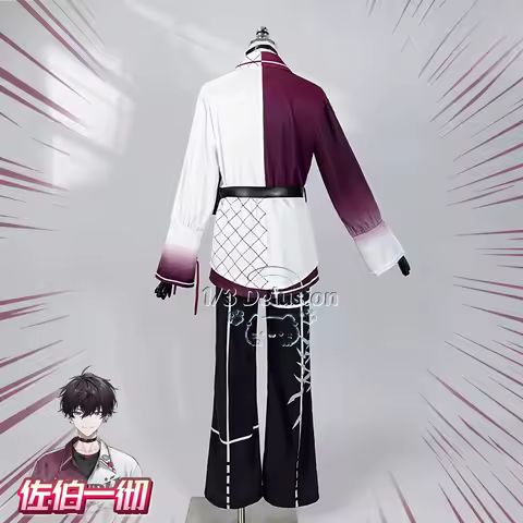 NIJISANJI VTuber Saiki Ittetsu HEROES Cosplay Costume Full Set Anime Outfit Suit Women Men Outfits N