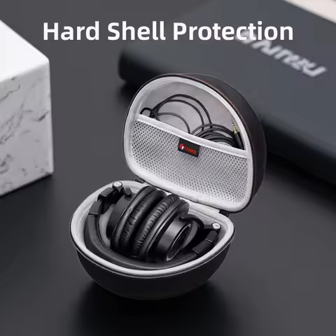 XANAD EVA Hard Case for Audio Technica ATH M20X/M20xBT/M30x/M40x/M50X/M50xBT2/M60X/M70X Headphones T