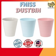 BANANANA Fniss Waste Bin 6.8L Dustbin Rubbish Bin Tong Sampah Ikea Blue Pink Simple White Garbage bi