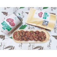 Cricket brown rice cake and nutritious seeds 150Gr box, healthy breakfast, snacks, snacks, gym meals