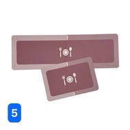 FREESHIP 🎁 - Bộ 2 THẢM BẾP SILICON cao cấp thảm trải sàn lau chân thấm hút nước chống trơn trượt cho