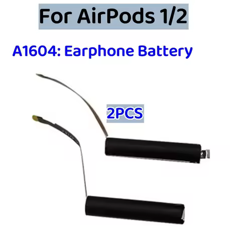 Original Replacement Battery A1604 For Airpods 2nd A1604 A1602 A1523 A1722 A2032 A2031 Earphone Blue