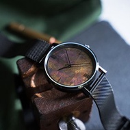 W.WEAR x 日本折井黃銅 - Antique Brass - 黑色米蘭錶帶