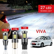 1PC Perodua Viva Car Reverse Car LED Reverse Light  Light T15/W16W T20/7740 1156/P21W Car light bulb