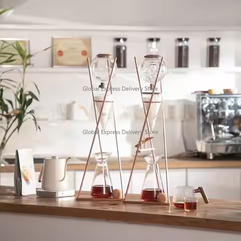 Cold brew coffee tower cold drip coffee tower with slow drip