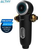 แผ่นกรองย้อนล่วงหน้าอัจฉริยะ PRE-AUTO1เพื่อสุขภาพทั้งบ้านหมุนตาข่ายสแตนเลสเครื่องกรองน้ำตะกอน