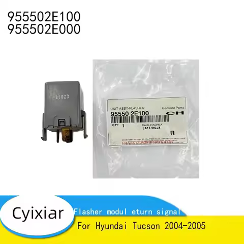 955502E100 for Hyundai Tucson 2004-2005 Flasher Modul Eturn Signal 955502E000 New Genuine OEM Part