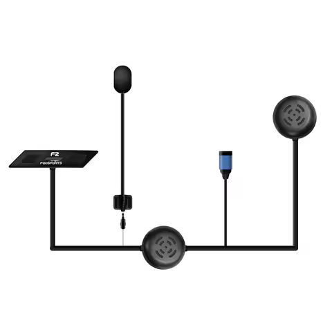 Fodsports F2 helmet intercom bluetooth 5.0 motorcycle wireless headset 1000M waterproof BT moto inte