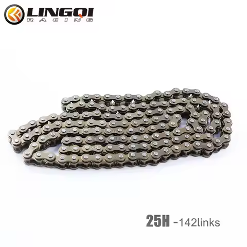 LYNNCHI Motorcycle 25H 144L 146L 152L 158L 168L Links Chain Stainless Steel Chains For ATV Quad Go K