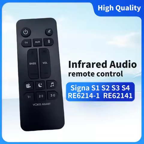 Compatible with Polk Audio Signa S1 S2 S3 S4 Remote Control RE6214-1 RE62141