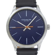 Coach 手錶 CA.118.112.1640，不鏽鋼，石英，模擬顯示，藍色錶盤，男士。