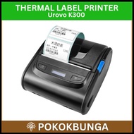 K300 80mm New Portable Mobile Barcode Thermal Label Printer Urovo