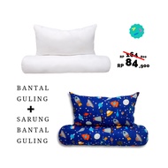 Children's Pillow and Bolster Package with Amazing Dark Motif Cover Kids Pillow Kids Bolster