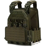 【RM】ธวิธี6094แบบถอดได้เร็วตัดด้วยเลเซอร์สำหรับการล่าสัตว์กลางแจ้งสีดำเสื้อกั๊กไนลอน1000D คุณภาพสูง