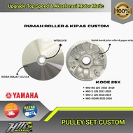 Custom lathe roller house mio m3, mio s, mio z 13.5 13.8 racing pulley lathe roller house already sc