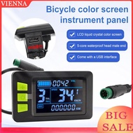 24V 36V 48V P3C Bicycle Speedometer LCD Display Intelligent Ebike Odometer Wear Resist for Mountain 