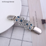 [milliongridnew] Women Cardigan Sweater Blouse Shawl Clips Brooch Shirt Collar Duck Clip Clasps GZY