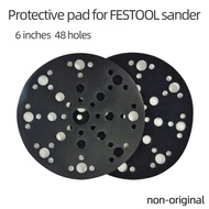 Suitable For FESTOOL Dry Grinding Machine Protection Pad 6 Inches 48 Holes Sandpaper Machine Tray Pa