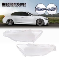Left Right Side Front Headlight Lens Lampshade Head Lamp Cover Clear Transparent For BMW F30 3 Serie