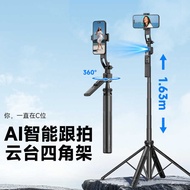 C17 AI Face Tracking Stable Quadripod Balance Stable Shooting Quadripod Selfie Stick