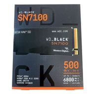 Western Digital 500GB WD_BLACK SN7100 Gen4 NVMe M.2 2280 SSD (R:6800MB/s), WDS500G4X0E