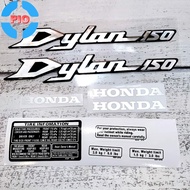 [Car Decal] Dylan 150 Car Set Sticker (Specifications & Dylan Letterbag)