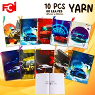 LCI New Different Design Spiral WITH YARN Notebook comes with for Elementary-Highschool Use 80's x 1
