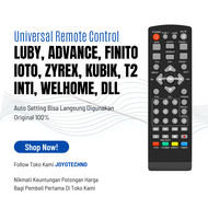 Remote Set Top Box Luby  Lubby Matrix Advance Hinomaru TV Digital Universal