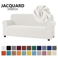 【In Stock】Thick Sofa Cover 1 2 3 4 Seater Jacquard Stretch sarung sofa murah  elastis L shape sarung penutup sofa 沙發套全包萬能套 沙发套 沙发罩