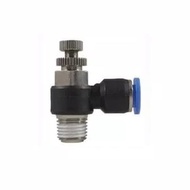 FITTING SPEED CONTROL NSE 10 - 04 PNEUMATIC NEPEL (PAMATIC FITTING 10MM HOSE TO 1/2 INCH DRAT)