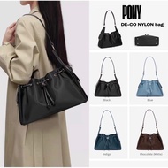 PONY PONY DECO NYLON SHOULDER BAG