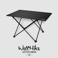 Wellhike Outdoor Tactical Foldable Square Table Portable Camping Camping Picnic Party Aluminum Alloy Multifunctional Table