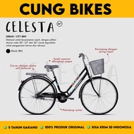 CUNG BIKES GENIO SEPEDA KERANJANG CTB MINI 20 24 26 INCH TYPE CELESTA UNTUK ANAK DEWASA BY UNITED