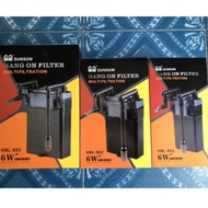 SunSun HBL 803/802/801 hanging filter - Effective fish tank filtration solution - Beautiful, neat de