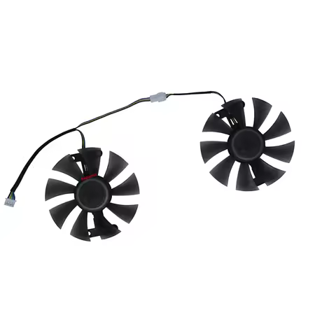 GPU Cooler Graphics Cards Fan For SJS AMD RX 580 RX580 8GB 2048SP Gaming White Edition,Video Card Co